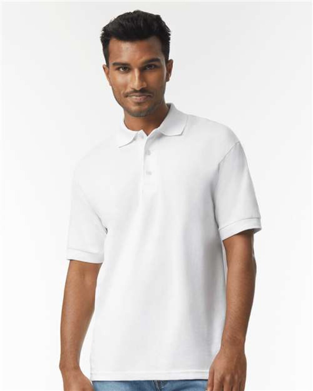 Gildan DryBlend Jersey Polo Short Sleeve T-Shirt for Workwear, Casual Style & Everyday Comfort
